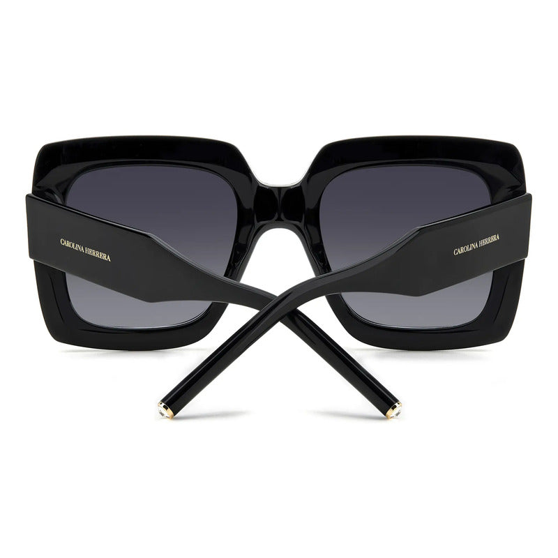 Lentes De Sol Ch Carolina Herrera Constellation 0178/s 8079o Único Negro