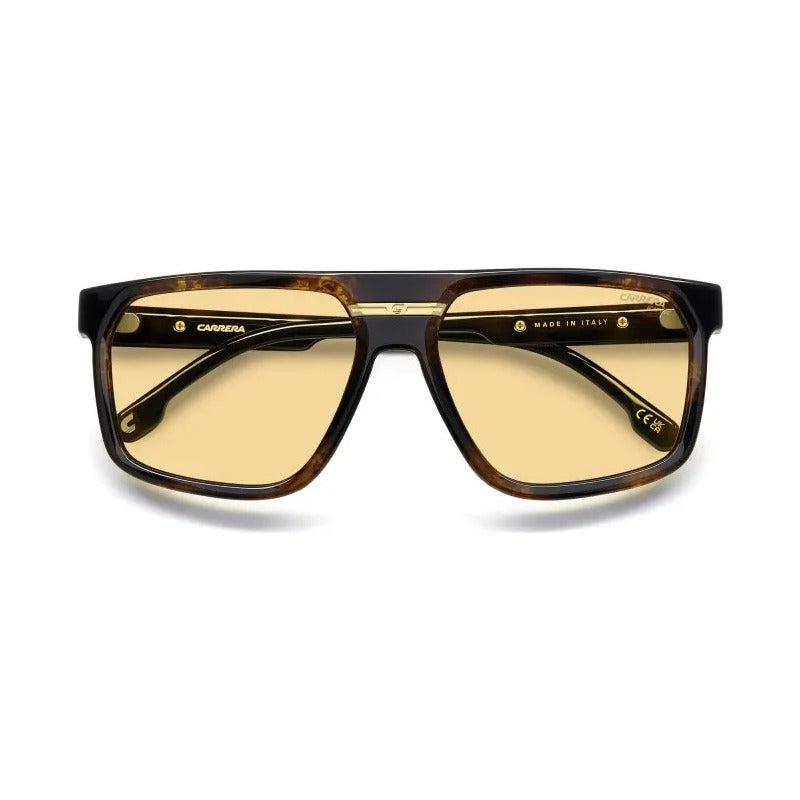 Lentes De Sol Carrera Fotocromatico Italiano Amarillo C14s Único Café Amarillo
