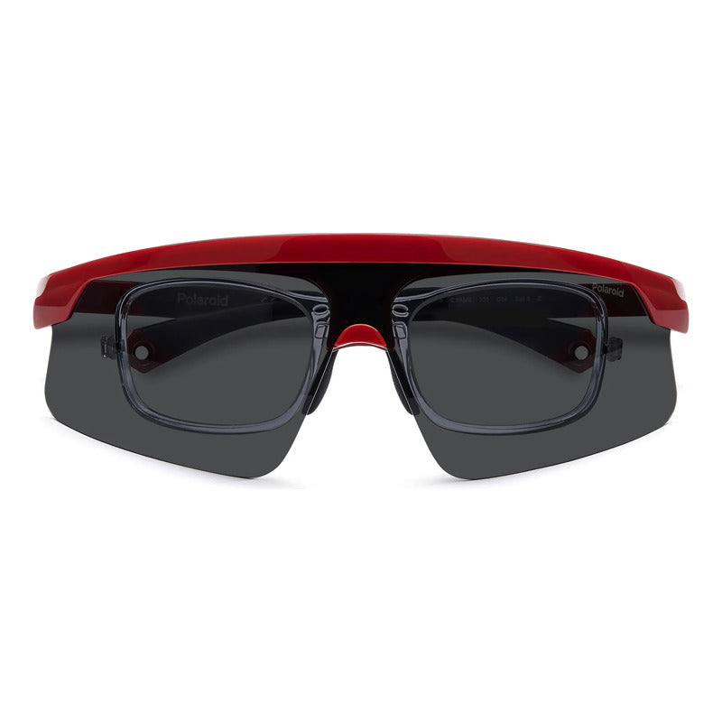 Armazón Para Hacer Ejercicio Envolvente Polarizados 7056 C9a Rojo