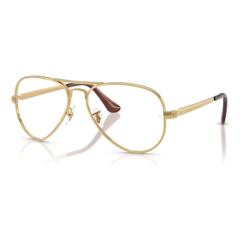 Ray-ban Optical Lentes Ópticos Aviator Max Rx3925v 2500 58 Dorado