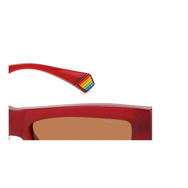 Gafas Polarizadas De Mujer Polaroid Pld6210/s/x, C9ahe Único Café Rojo
