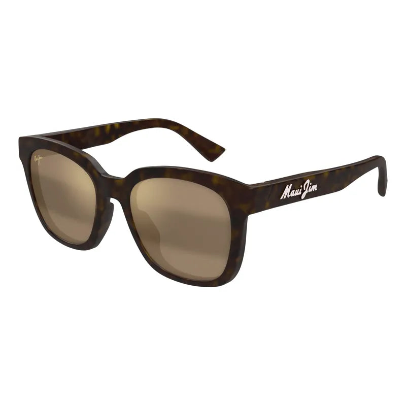 Maui Jim De Dama Nuevo Estilo Vintage Ligero, Comodo H653-10 Único Marrón Oscuro