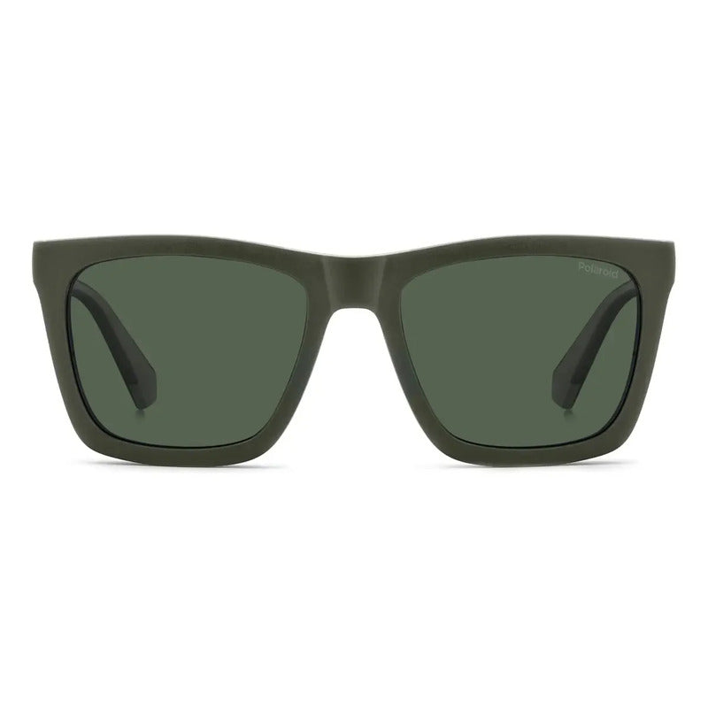 Montura De Gafas Polaroid Pld D591/c 3ol 55 Matte Black 55 Black Lentes De Sol Negro