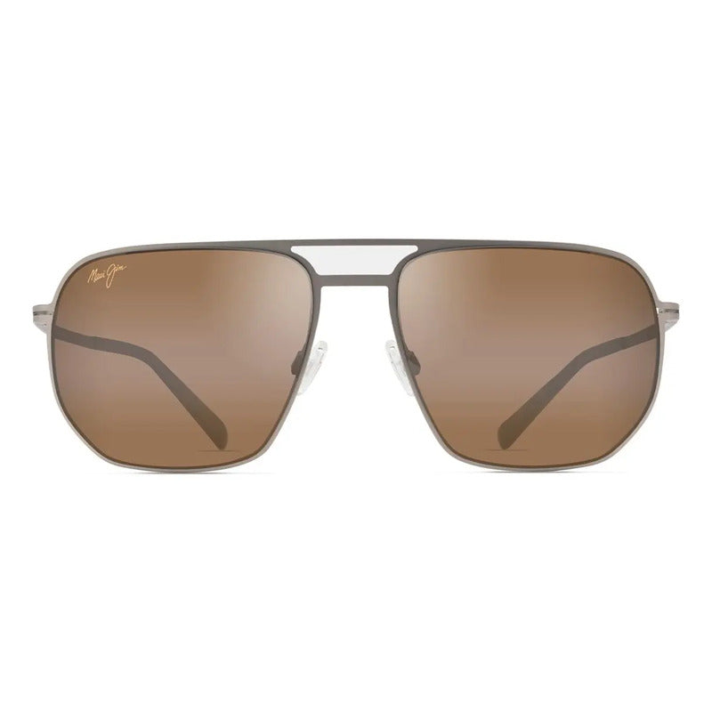 Maui Jim Ultraligeros Acero Inoxidable Sharks Cove H605-01 Gris Café
