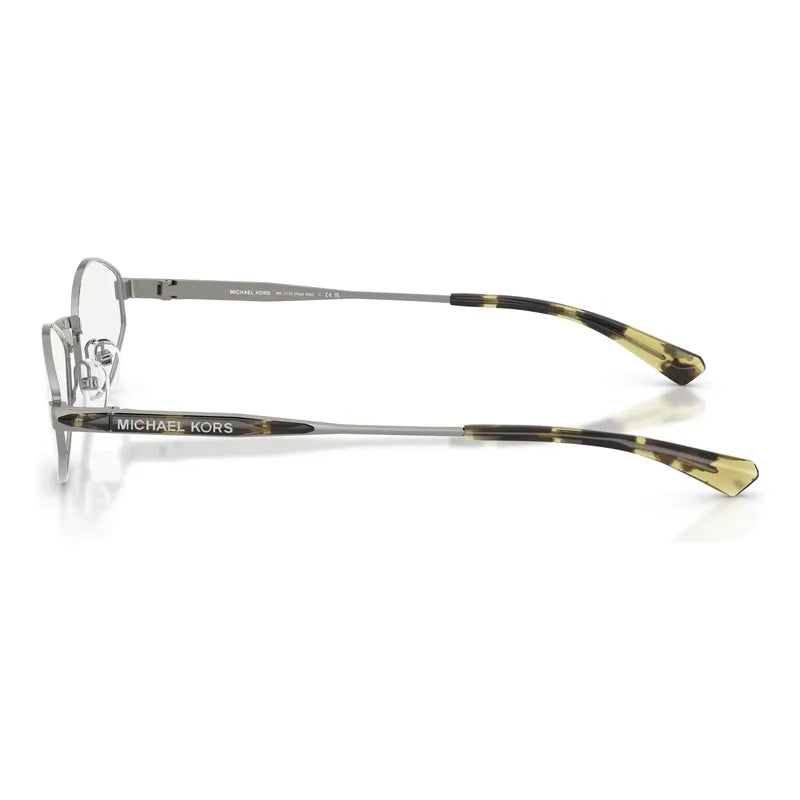Armazón Michael Kors Con Sistema Clip On Diseño Oval Mk1175 Gris
