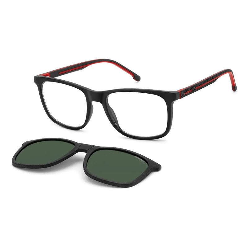 Lentes Carrera Clip Polarizado Ligero Unisex 8918/c, Blx18 54 Negro