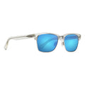 Lentes Maui Jim Kawika Transparente Espejeado Azul B257-05cr Único Transparente Azul