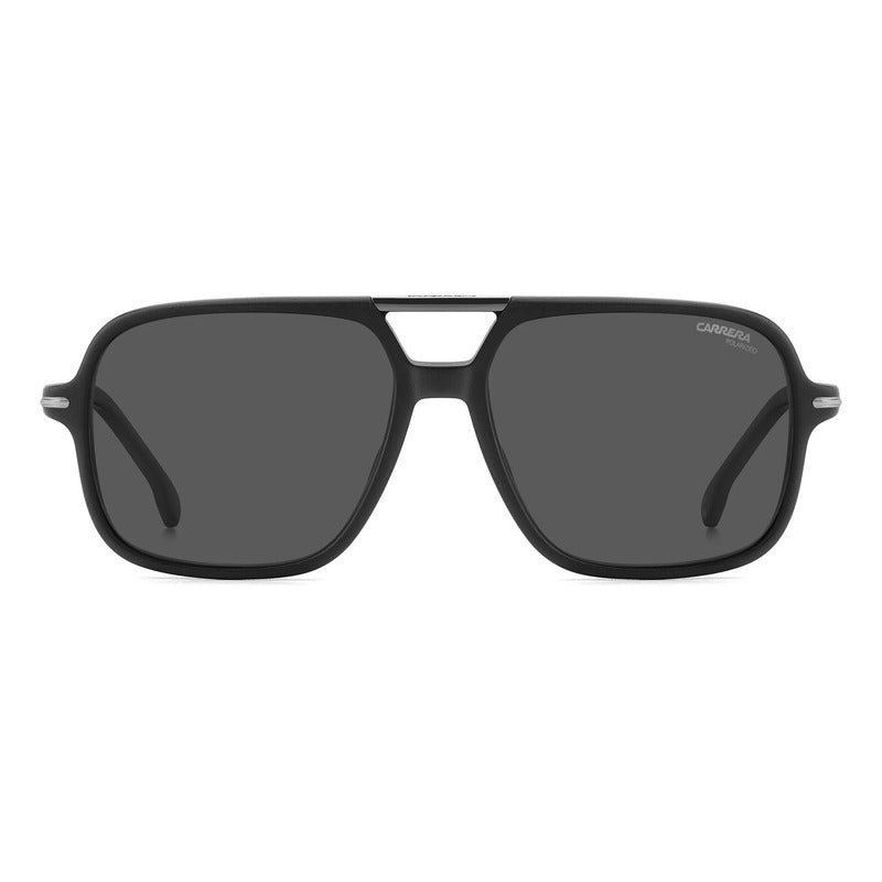 Gafas Carrera Piloto Polarizado Doble Puente 350s Rzzm9 Único Negro