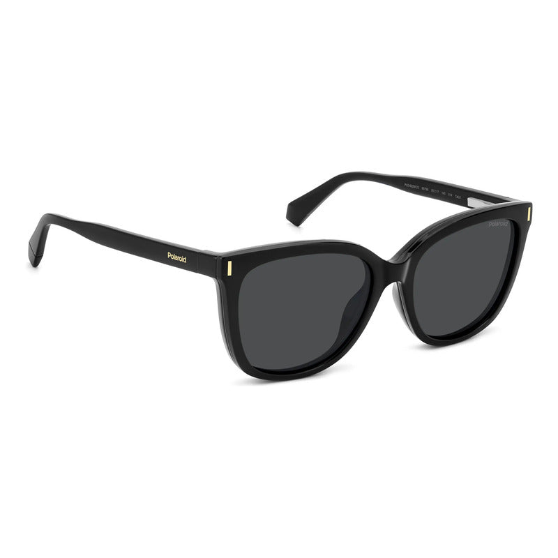 Lentes Con Clip Polarizado Mujer Elegantes Pld6229/cs, 807m9 Negro