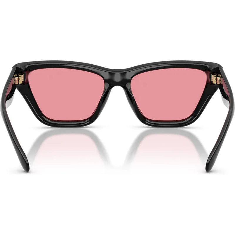 Lentes Coach Micas Rosas Semitransparentes Hc8449u 500284 Único Negro Rosa