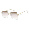 Lentes Carrera Dama Filtro Blue Block Tres Piezas 3102sbb Único Dorado Café