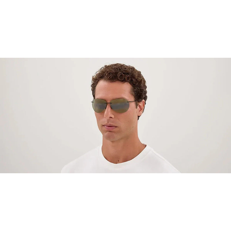 Maui Jim Sport Sugar Beach Ultraligeros Muy Comodos Ht421-15 Único Verde Oscuro Verde