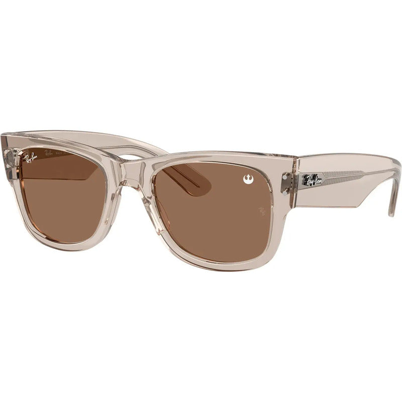 Anteojo De Sol Ray Ban Star Wars The Rebel Alliance Edicion Cuadrado Nude Marrón Claro