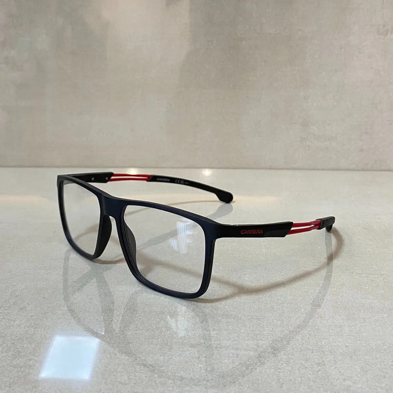 Armazón Carrera Para Graduar Clip Polarizado Ca4020/cs Blx 56 Negro/rojo Mate