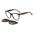 Lentes Carolina Herrera Clip Polarizado Lujo Armazon 0259 Marrón