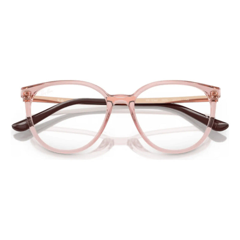 Armazon Ray Ban Dama Rosadorado Apto Progresivo Rx7246 5935 Rosa