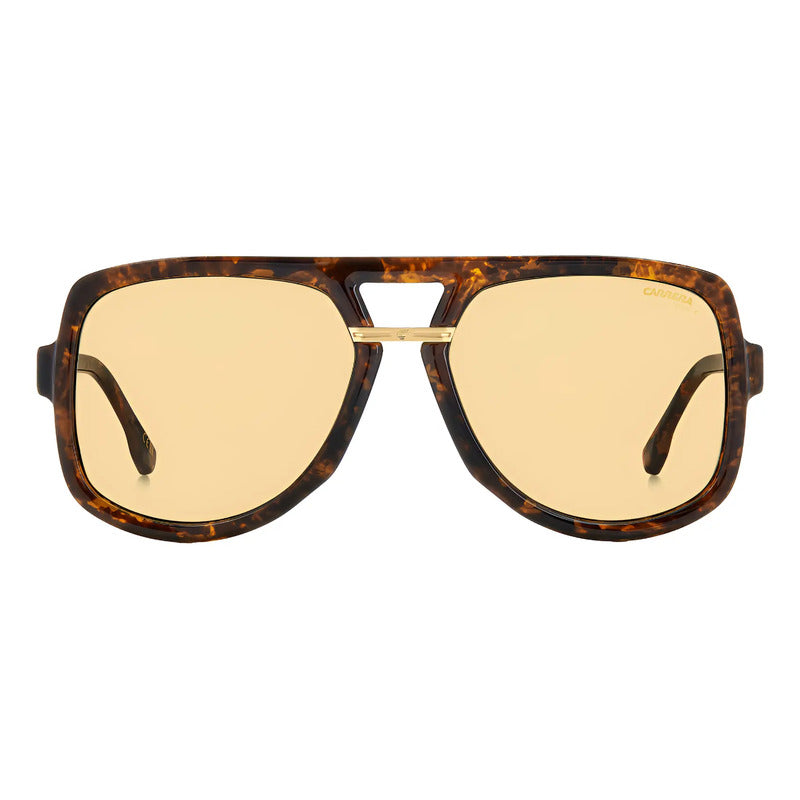 Lentes De Sol Carrera Italianos Amarillos Uso 24hr 10s 086uk Único Amarillo Café