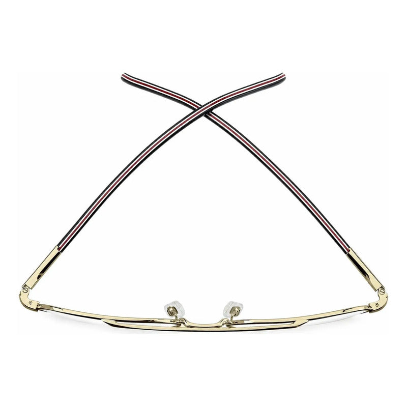 Armazon Carrera Rectangular Metal Ligero Con Detalles 369 Dorado