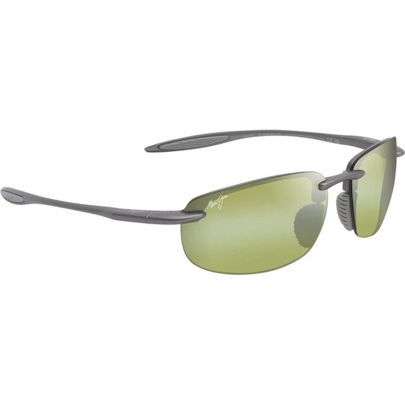 Maui Jim Hookipa Ultra Fotocromáticos Italianos Htp676-14 Único Gris Verde Musgo
