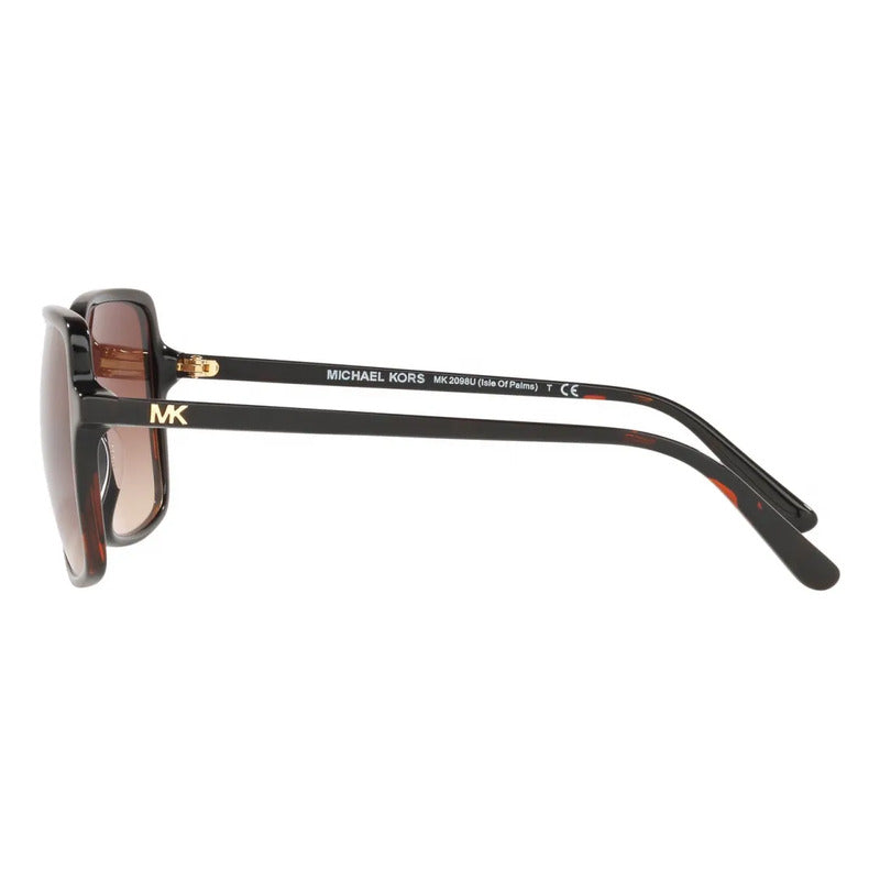 Lentes Michael Kors Estilo Moderno Nueva Colección Mk2098u Único Café