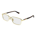 Lentes De Vista Gucci Hombre Ideal Progresivos Gg1964o, 002 Dorado