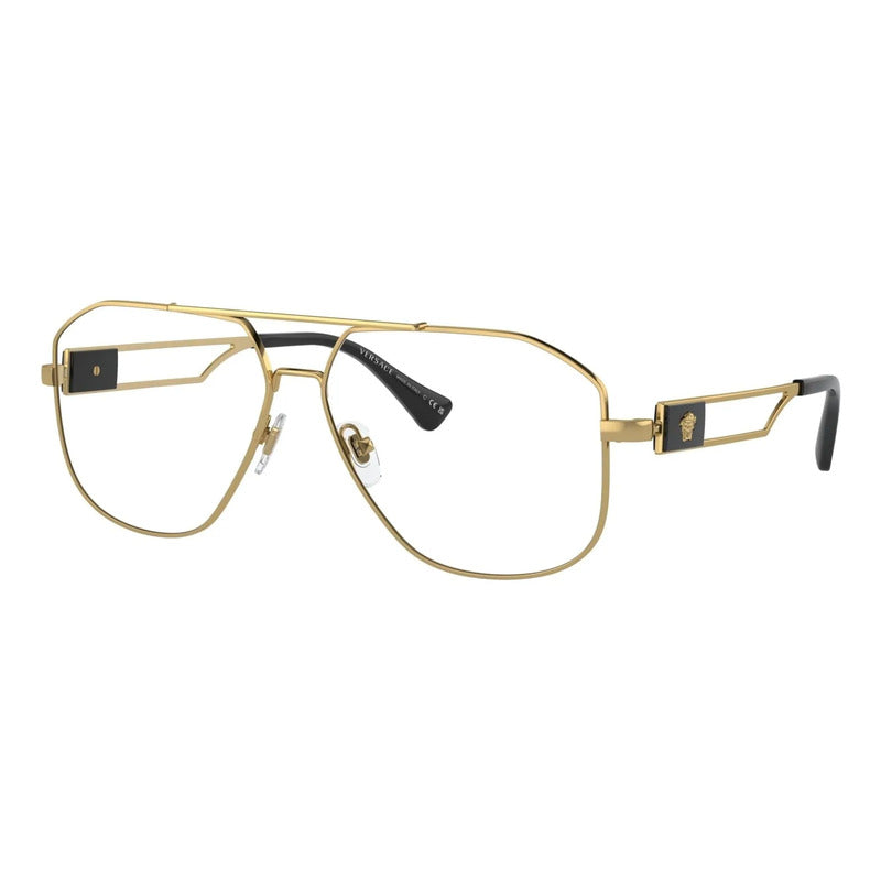 Armazon Oftalmico Versace Dorado Hombre Originales Ve1287 Dorado