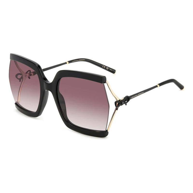 Lentes De Dama Ch Carolina Herrera Originales 0216/g/s Hk83x Único Rosa Negro