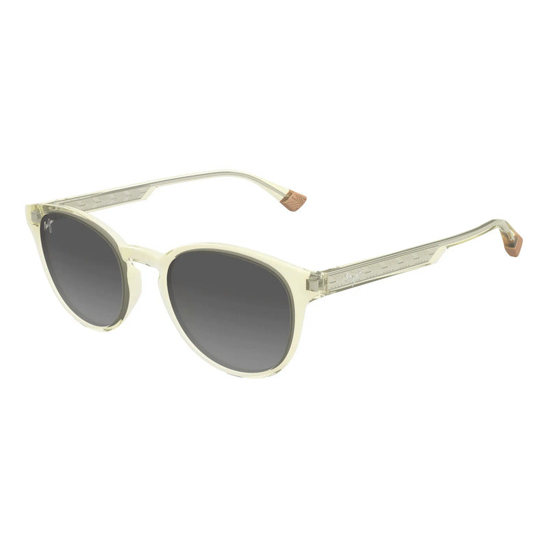 Lentes Maui Jim Max Verstappen Italianos Cristal Gs636-21 Único Gris Negro Blanco Semi Transparente