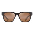 Anteojos De Sol Polarizados Maui Jim 631 Talle Standard Armazón Negro Y Lente Marrón Polarizado Bronce Brillante
