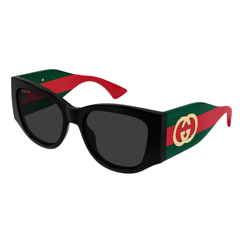 Gafas Solares Gucci Mujer Exclusivas Premium Original Gg2115 Único Negro Verde