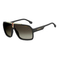 Lentes De Sol Carrera 100% Originales Y Nuevos 1014/s, 807ha Único Ahumado Negro Negra