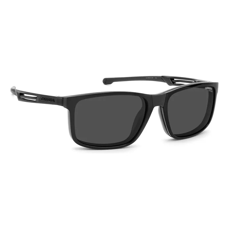 Armazón Carrera Clip Polarizado Varillas Flexibles 8933c Negro