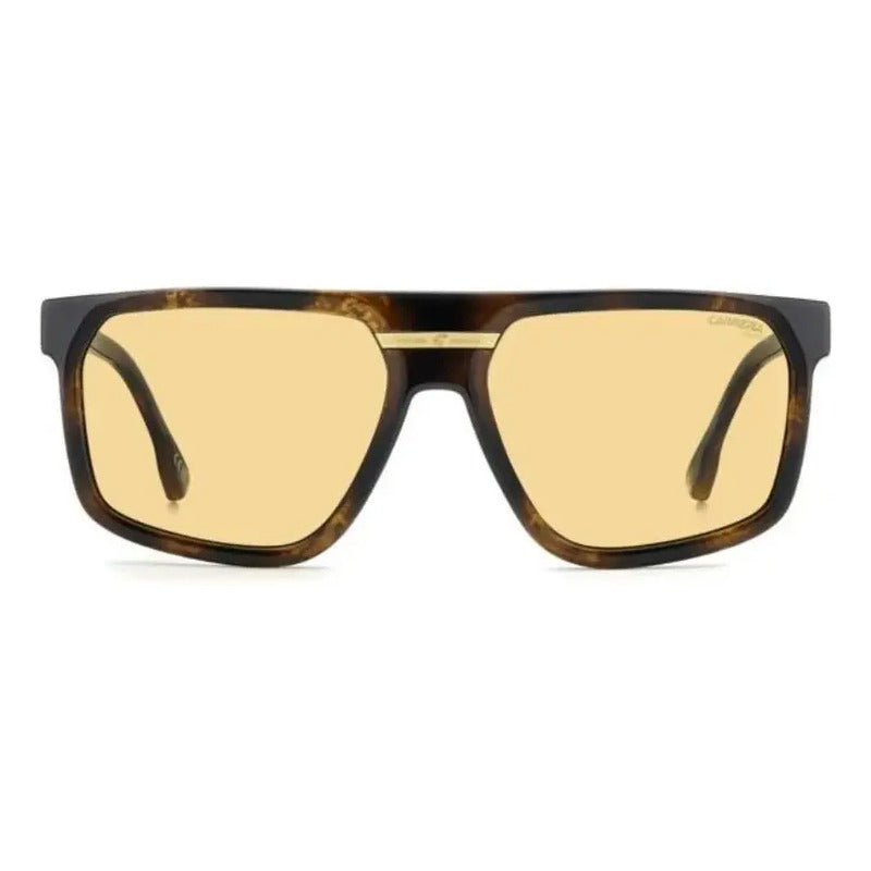 Lentes De Sol Carrera Fotocromatico Italiano Amarillo C14s Único Café Amarillo