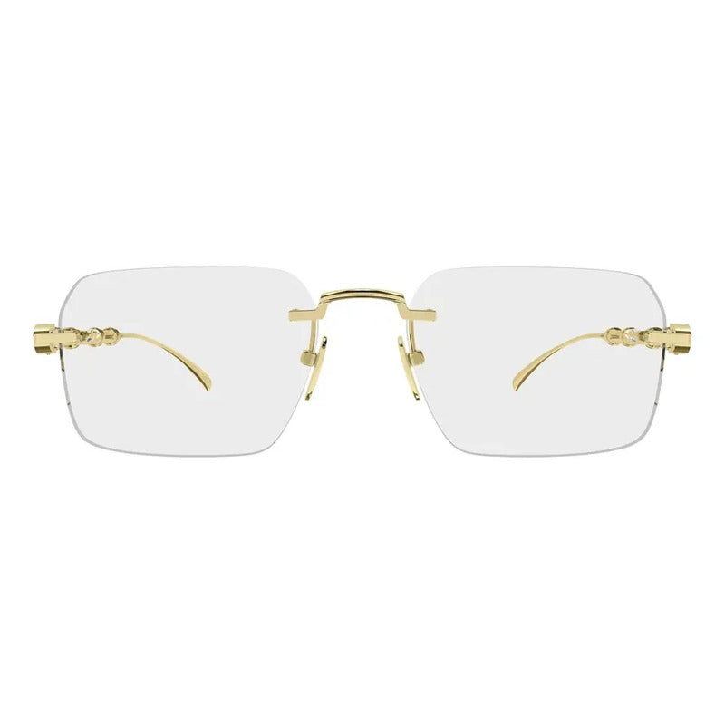Armazon Lentes Gucci Hombre Dorado Lujo Exclusivo Gg2154 002 Dorado