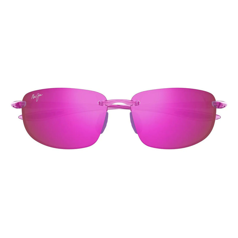 Maui Jim Hookipa Para Dama Rosa Espejeado Muy Ligeros 407-09 Único Rosa
