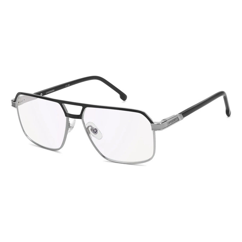 Armazon Oftalmico Carrera Lujo Exclusivo Lentes Aviador 1145 Gris
