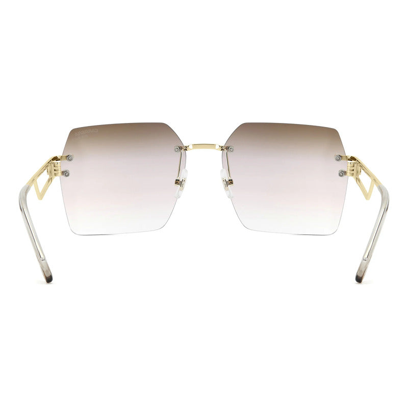 Lentes Carrera Dama Filtro Blue Block Tres Piezas 3102sbb Único Dorado Café