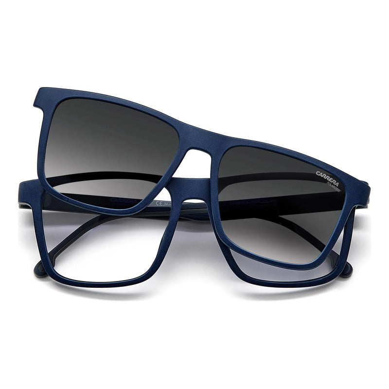 Lentes Carrera Excelentes Para Progresivos Ca8061/cs, 4nzwj Grande Azul Gris 4nz, Gris Degradado Wj