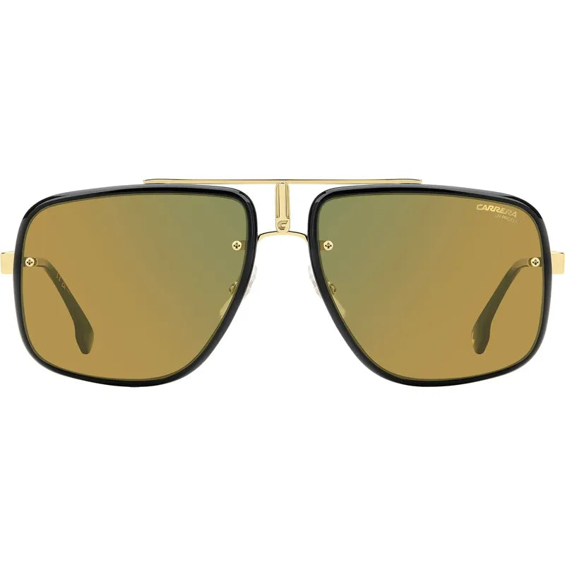 Lentes De Sol Carrera Amarillos Glory Ii 71cmj Originales Único Dorado Amarillo