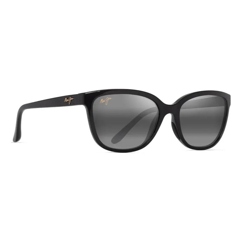 Gafas Maui Jim De Mujer Italianas Lentes Cristal Mj758-02 Único Negro