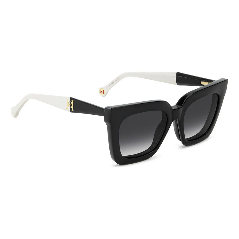 Armazon Carolina Herrera Clip Polarizado Acetato Her 0376c Negro