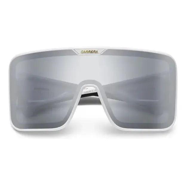 Lentes Carrera Mascara Extragrande Nuevo Modelo Flaglab15 Vk Único Plata Blanco