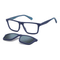 Armazón Graduable Con Clip Polarizado Polaroid Pldd590 Fll16 Azul