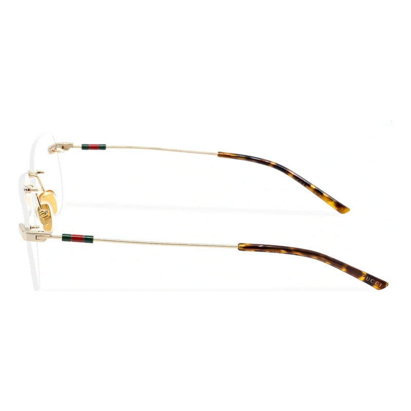 Armazon Gucci Italiano Dorado Lujo Exclusivo Gg2099o 002 Dorado