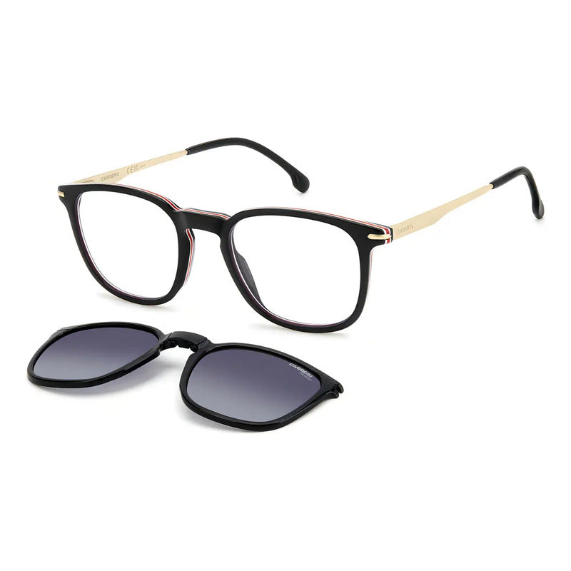 Lentes Carrera Oftalmico Clip Solar Polarizado Lujo 332 807 Negro