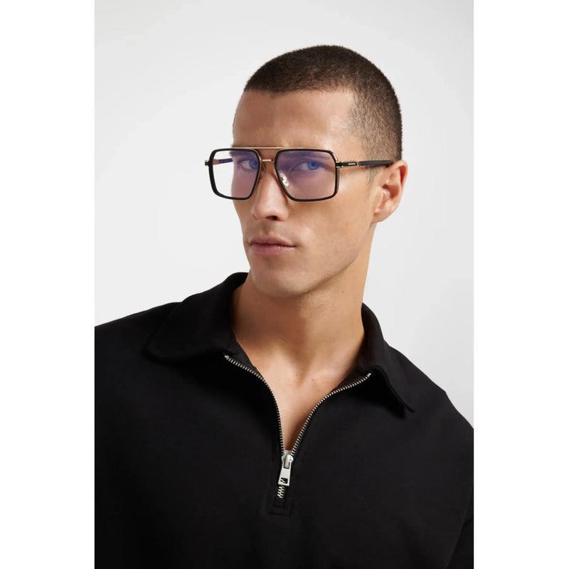 Lentes Oftalmicos Lujo Carrera Armazon Navigator  1146 003 Dorado