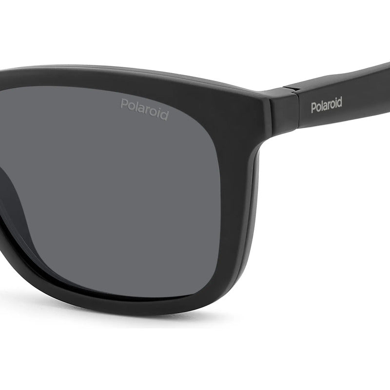 Lentes 2 En 1 Clip Polaroid Polarizado Pld2148/cs, 06wm9 Negro