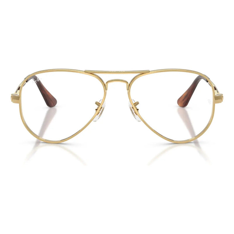 Ray-ban Optical Lentes Ópticos Aviator Max Rx3925v 2500 58 Dorado