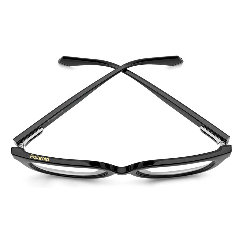 Armazón Con Clip Polarizado Graduable Para Mujer D596 08a17 Negro