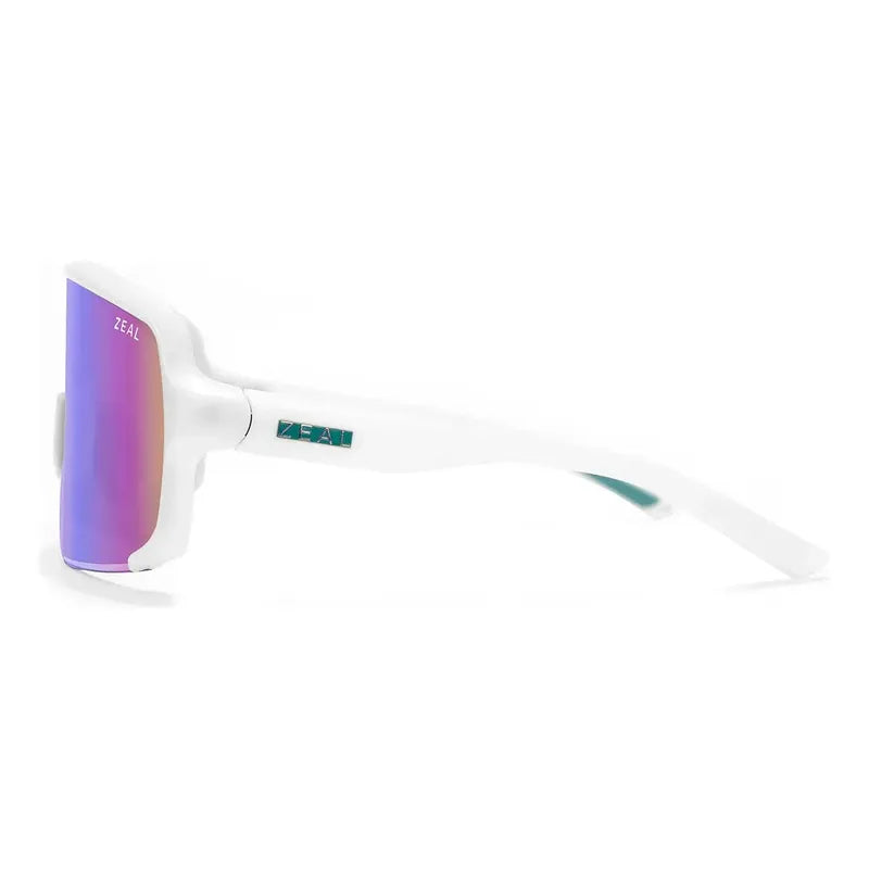Lentes Triatlon Zeal Optics Herencia Óptica Maui Jim 13413 Único Blanco Rosa